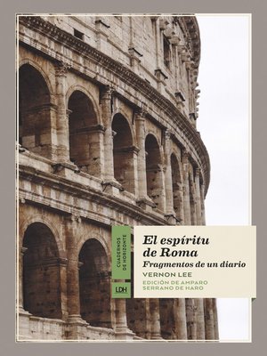cover image of El espíritu de Roma